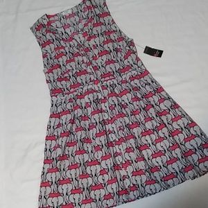 Crown and Ivy 14 NWT Elephant Dress